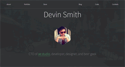 Desktop Screenshot of devin.la
